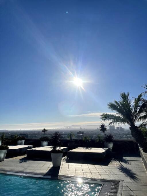Luxury Highrise Condo Downtown La ลอสแอนเจลิส ภายนอก รูปภาพ